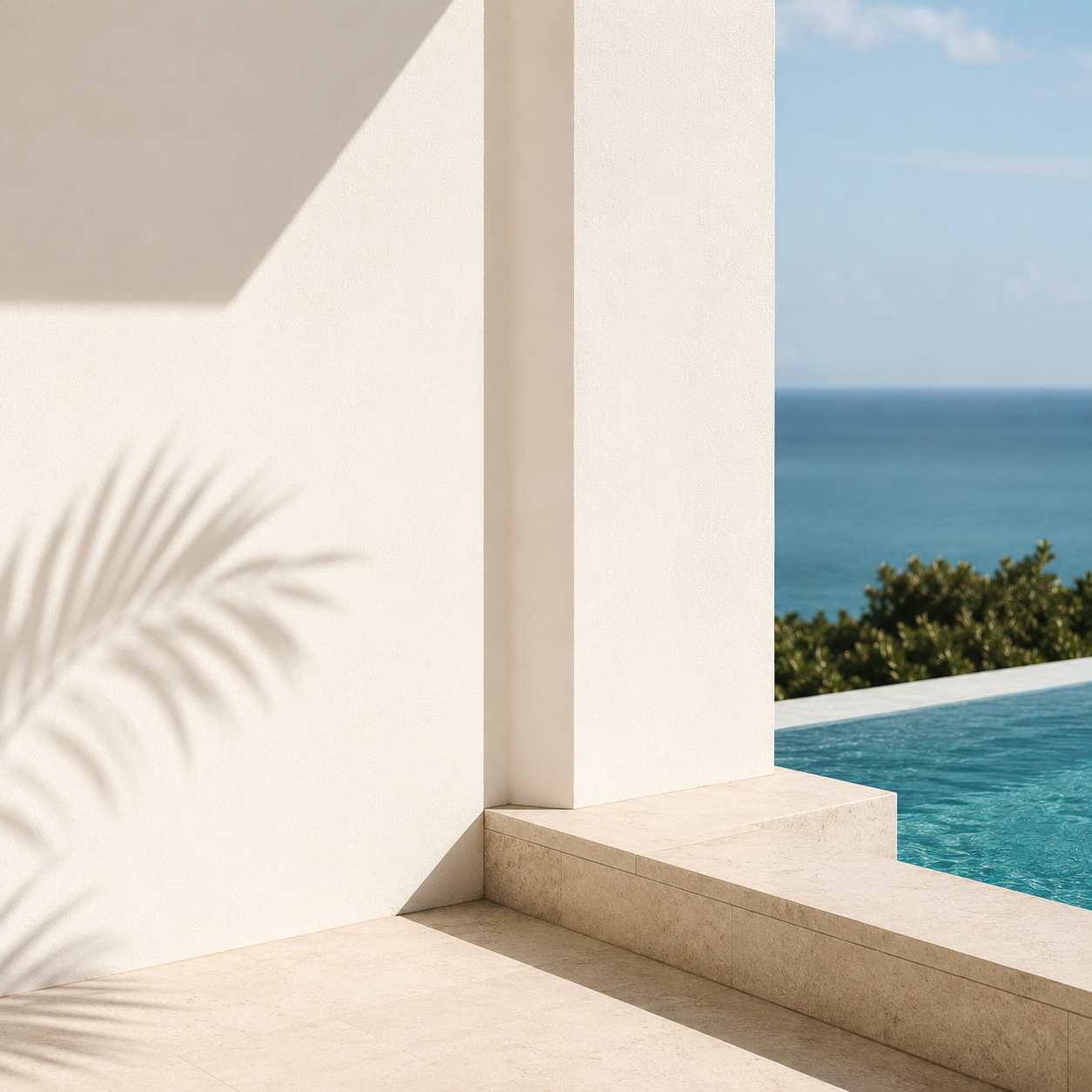 Resort pool and guest-ready property operations setting